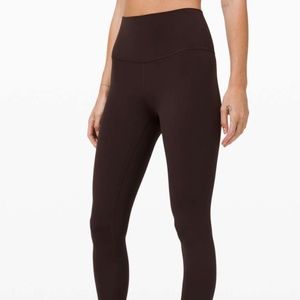 Lululemon Align 25 inch leggings French Press size 6